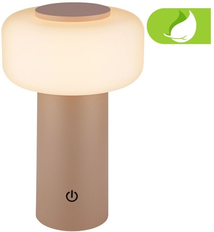 B.k.licht - led Tischlampe Akku led Tischleuchte Dimmbar Kabellos Touch Aussen/Innen