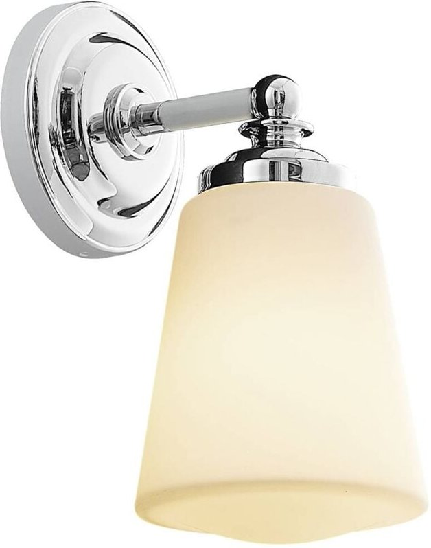 Wandleuchte, Wandlampe Bad 'Mahdi' aus Glas für Badezimmer von Arcchio