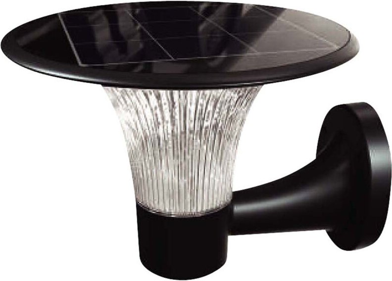 V-tac - 15W LED-Lampe mit Panel + Batterie + Sensor, cct Naturweiß + Kaltweiß IP65