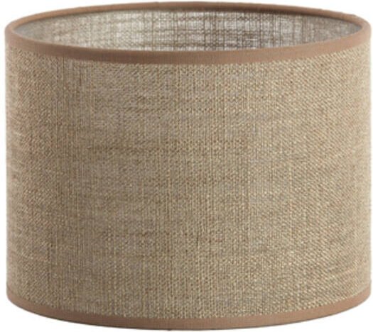 Lampenschirm - Caden - braun - textil - ø 20cm - - Light&living