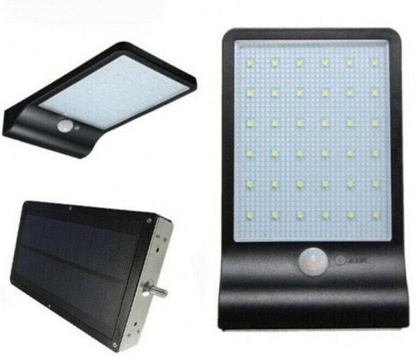 Trade Shop Traesio - Trade Shop - led faretto 10 w mit solar pannello sensore moviment faro telecomando SO-E10W -