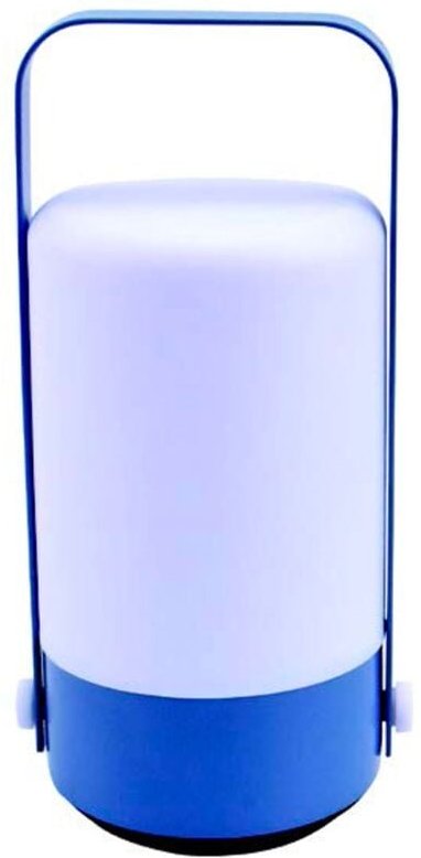 LED Campinglampe warmweiß Campinglaterne Zeltlampe Taschenlampe Reiselampe - blau