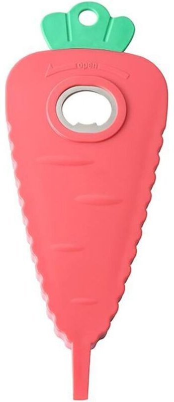 Magnetischer Karottendosenöffner, multifunktionaler Flaschenöffner mit Kühlschrankaufkleber, ergonomischer Glasöffner, B...