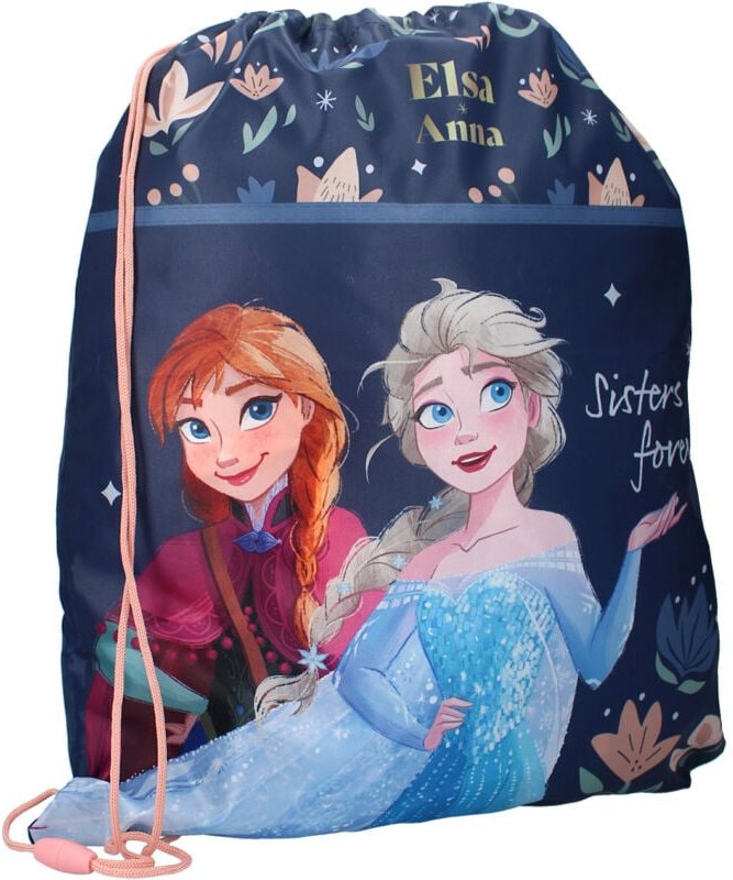 Disney Frozen - ii Sportbeutel "It's All Magic" Turnbeutel mit Elsa-Aufdruck
