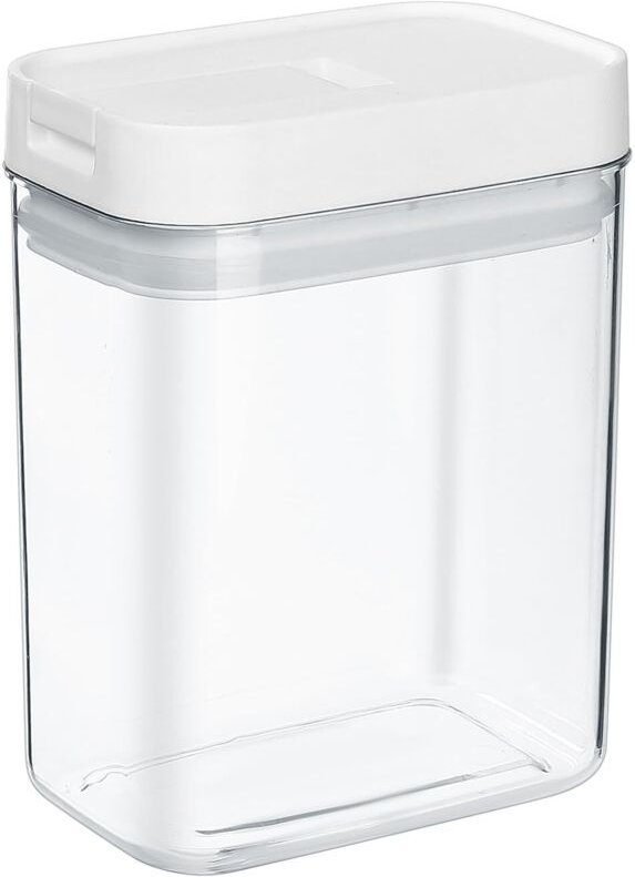 800-ml-Aufbewahrungsbehälter mit luftdichtem Deckel, Küchenorganizer, Kunststoffbehälter für Spaghetti, Cornflakes, Mehl...