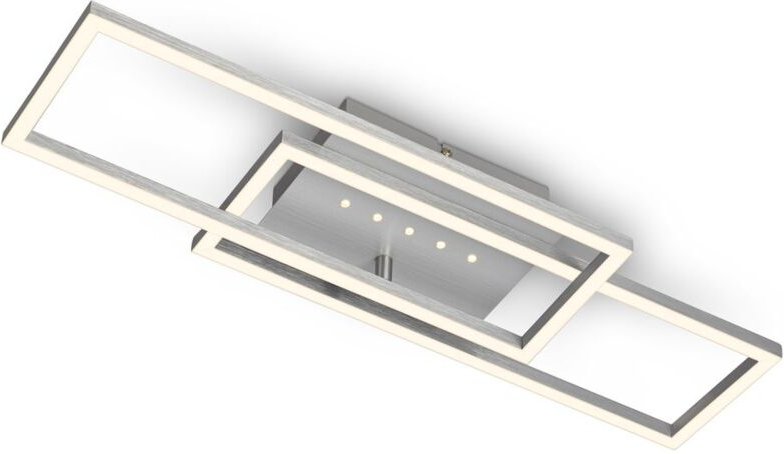 Led ceiling light with led dots, aluminium, 1xLED/