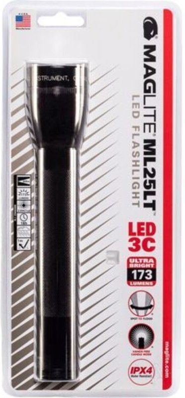 Mag-lite - ML25LT led Taschenlampe batteriebetrieben 173 lm 18 h 195 g