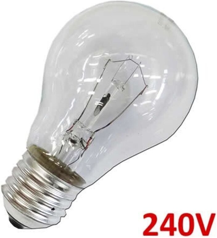 Bel-light - Klare Standard-Glühlampe, 40 w, E27, nur für den industriellen Einsatz