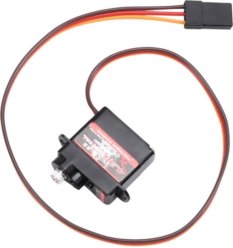 4,3 g Digitaler Servomotor, Hochgeschwindigkeits-Lenk-RC-Servo, Metallgetriebe-Servo für 1/16, 1/18, 1/24 RC-Auto, Boot,...