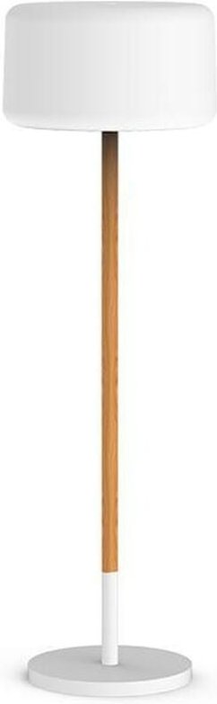 Led Stehlampe außen Solar dimmbar IP65 155 cm mit Farbwechsel rgbcct Fernbedienung Skandinavisch Terrassenlampe Stehleuc...