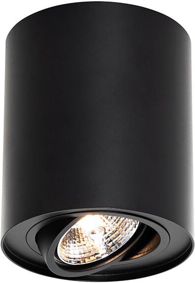 Moderner Deckenstrahler schwarz dreh- und neigbar AR70 - Rondoo Up