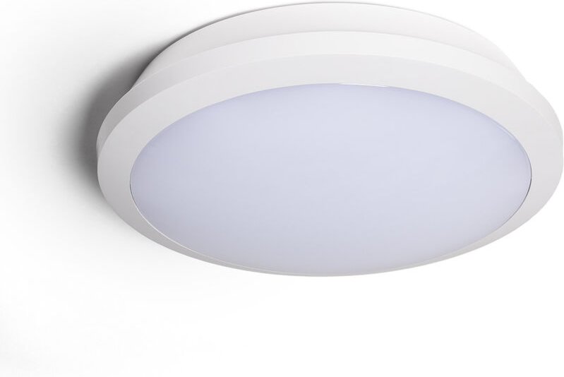 Efectoled - LED-Deckenleuchte Außen 19-28W cct Dimmbar Ø300mm Wählbar (Warm-Neutral)