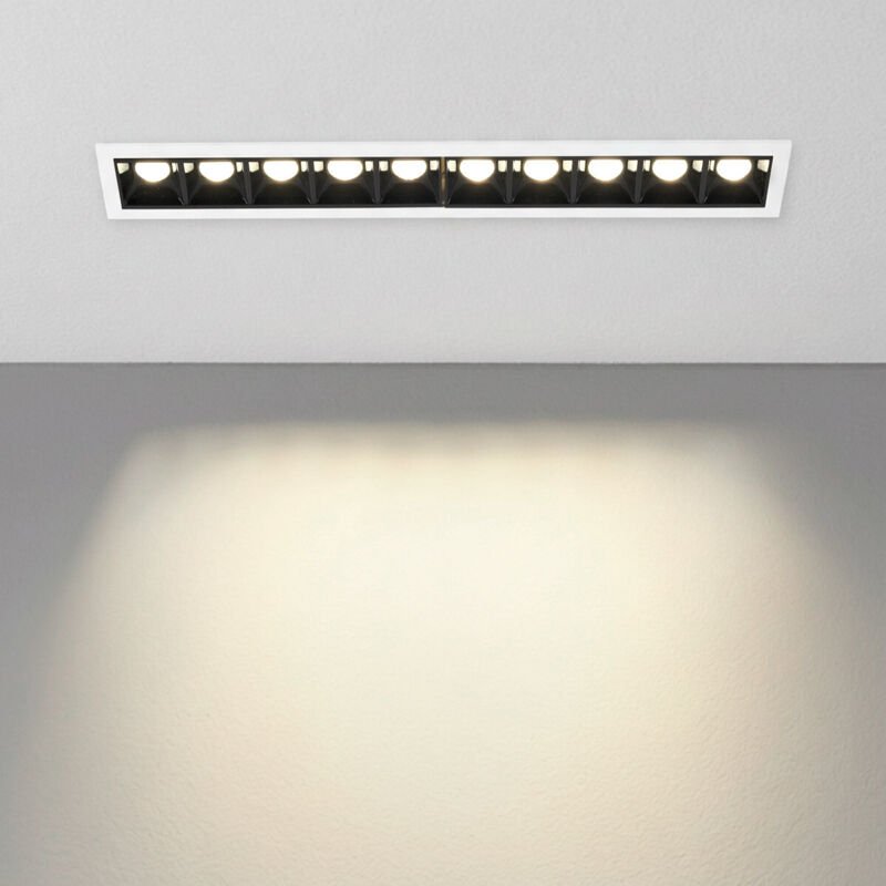 Barcelona Led - Einbau-LED-Linearleuchte 14W - UGR18 - CRI90 - lifud Treiber