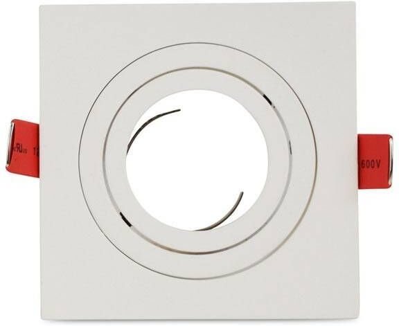 Premium quadratisches schwenkbares Downlight für GU10 / MR16