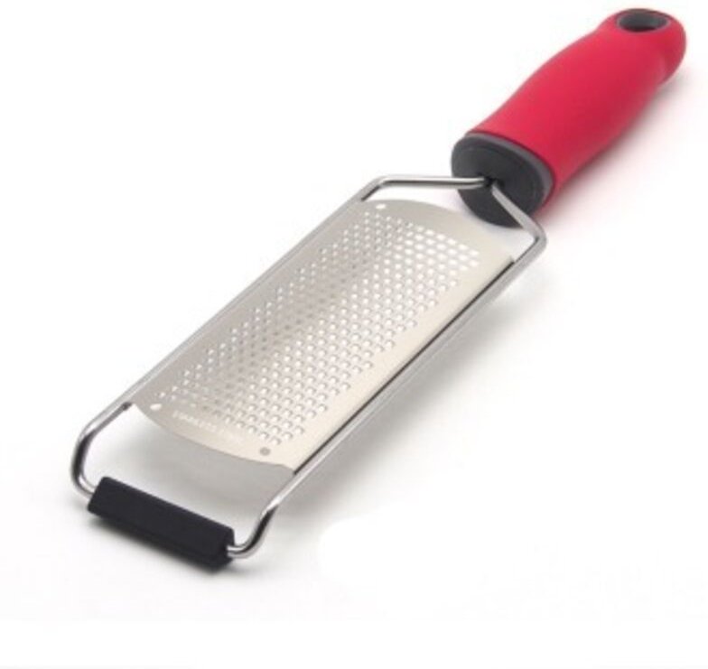 Premium-Käsereibe „Classic Citrus“, scharfe Edelstahlklinge, ideal für Parmesan, Hartkäse, Ingwer, Schokolade, Muskatnus...