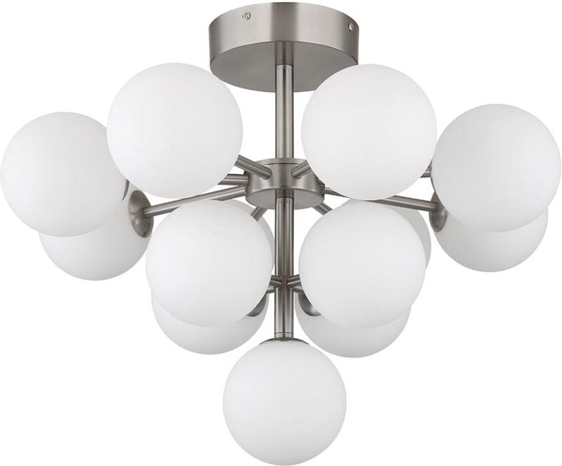 Globo - Deckenleuchte Deckenlampe Wohnzimmerleuchte Glaskugeln 13-Flammig d 56 cm