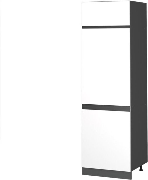 Vicco - Kühlumbauschrank R-Line, Weiß, 60 cm J-Shape