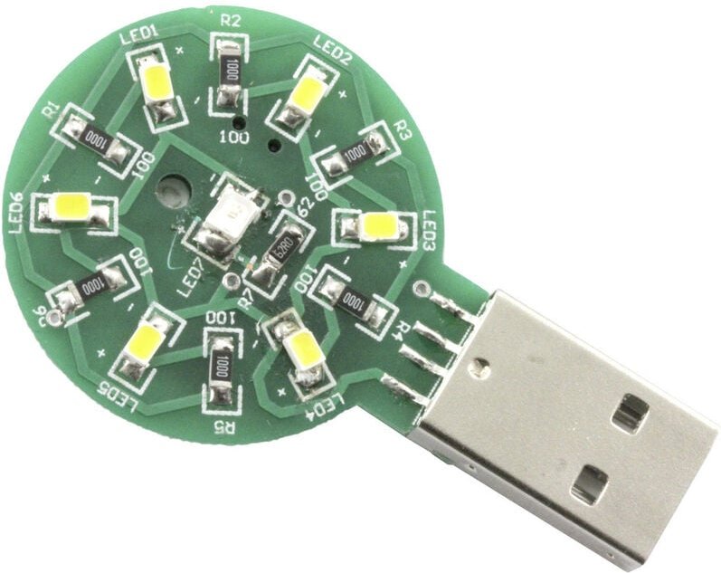 77450 SMD-Lötbausatz USB-Taschenlampe - Sol Expert