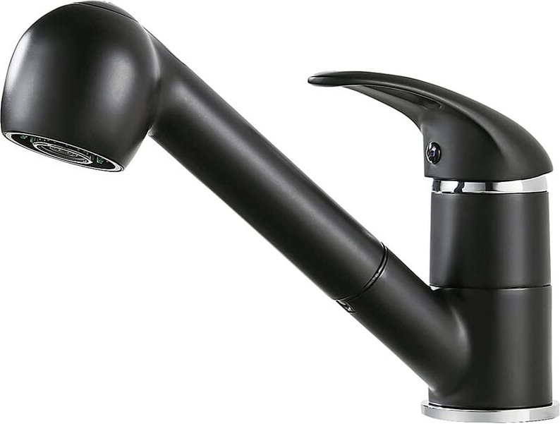 Wasserhahn Küche Küchenarmatur ausziehbar Brause 360° Drehbar Spültischarmatur Mischbatterie Einhebelmischer für Küchens...