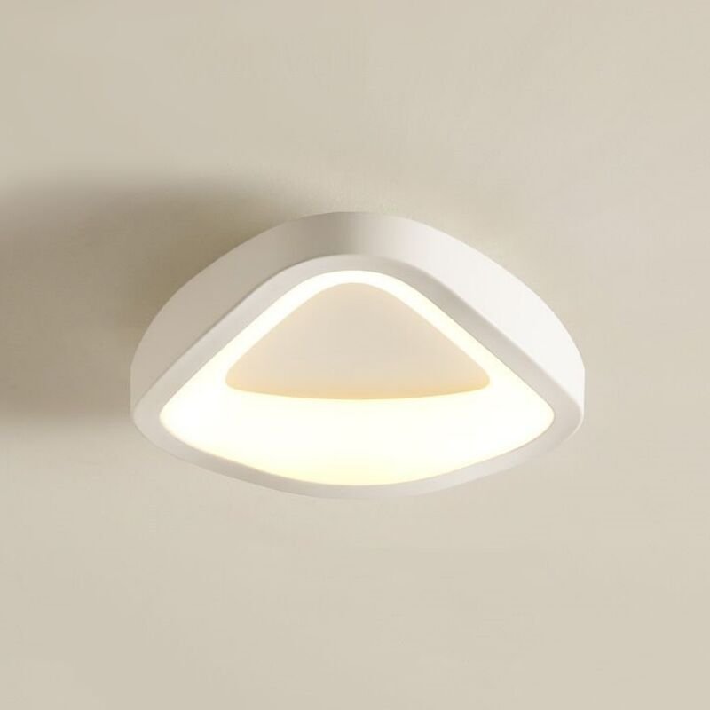 Led Deckenleuchte Moderne Deckenlampe Weiß Deckenbeleuchtung 12W für Wohnzimmer Schlafzimmer Flur Küche - Warmweißes Lic...