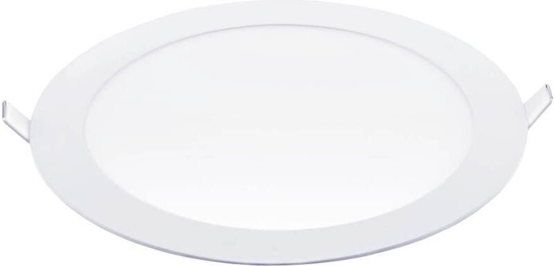 Runde LED-Einbauleuchte Virey 18W 6500K Weiß