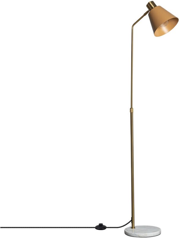 Stehlampen aus Aluminium und Marmor Vinci Gold