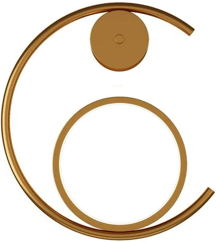 Wandlampe App1143-W Gold