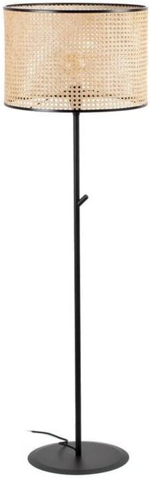 Mambo Stehlampe schwarz/rattan 64313-49