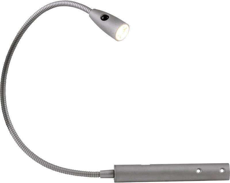 Berta 27745 LED-Nachttischlampe led led fest eingebaut 1.5 w Warmweiß Silber - Heitronic