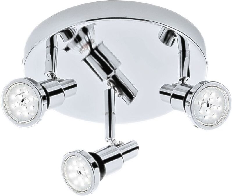 Briloner - led Badlampe Spotleuchte IP44 dreh- &schwenkbar 3xGU10 14,4W ø 21cm