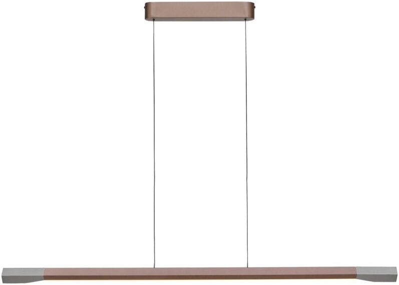 Paul Neuhaus Hoop Bar Pendelleuchte Kaffee 1x 24W LED 3000K Dimmbar