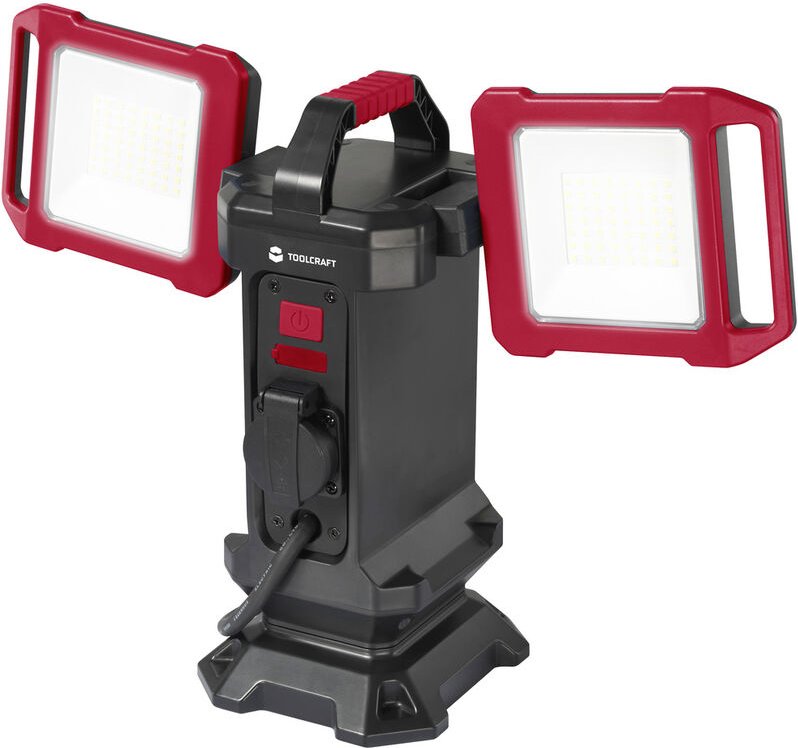 LED-Baustrahler 40 w Naturweiß TO-7843725 - Toolcraft