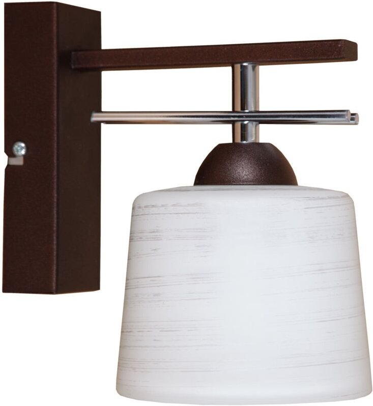 Wandleuchte Mit Glasschirm Elegant