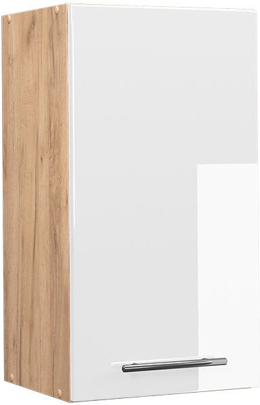 Hängeschrank Fame-Line, Weiß Hochglanz, 40 cm Vicco