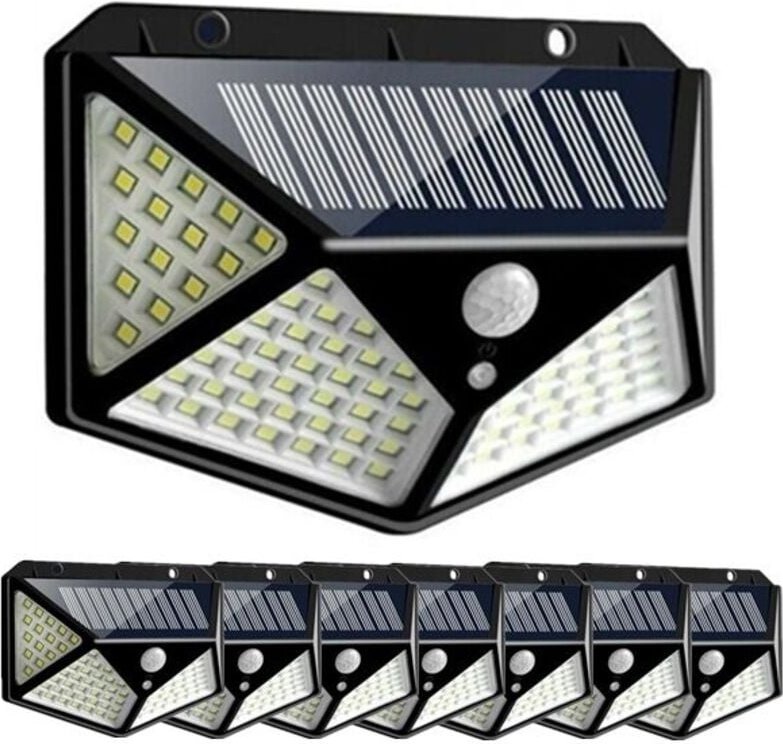 100LED Solarleuchte IP65 Wasserdicht für den Außenbereich - 8er-Pack