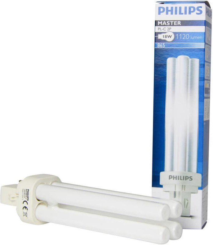 Master pl-c 18W/865 Sockel G24D-2 6500K 2Pin - Philips