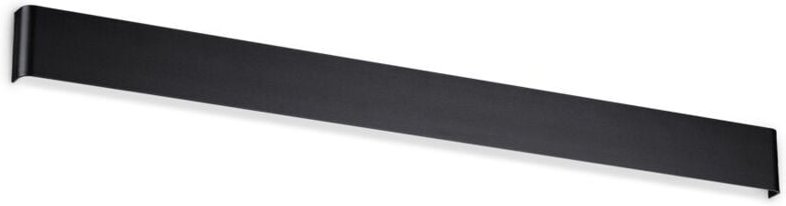 Ideal Lux - delta 110 cm integrierte LED-Wandleuchte Schwarz, 4000 k