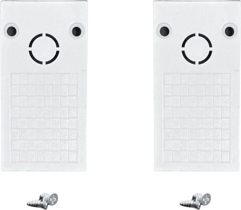 Anfangs- und Endkappen für Einbau, Trimless und