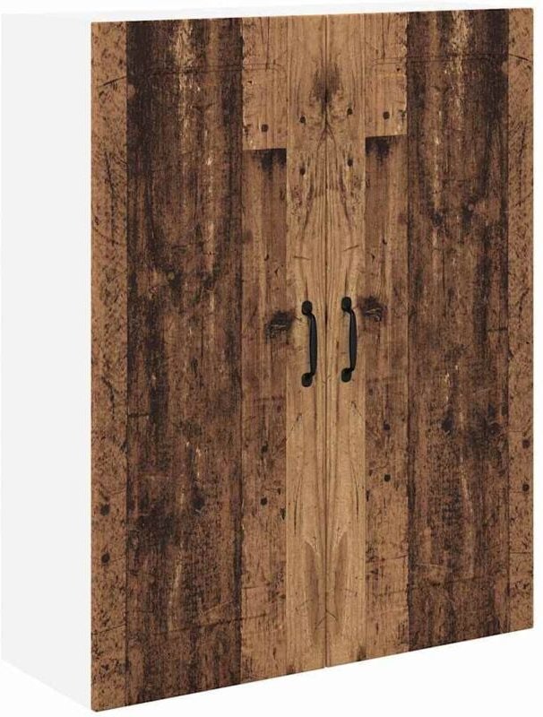 Küchenhängeschrank Altholz 80 x 31 x 100 cm Holzwerkstoff vidaXL
