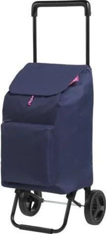 Gimi Argo Einkaufswagen faltbar blau robust