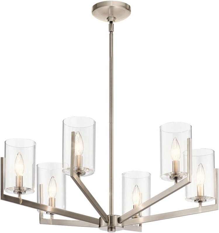 Kichler Nye Mehrarm-Pendel-Deckenleuchte Classic Pewter - Elstead