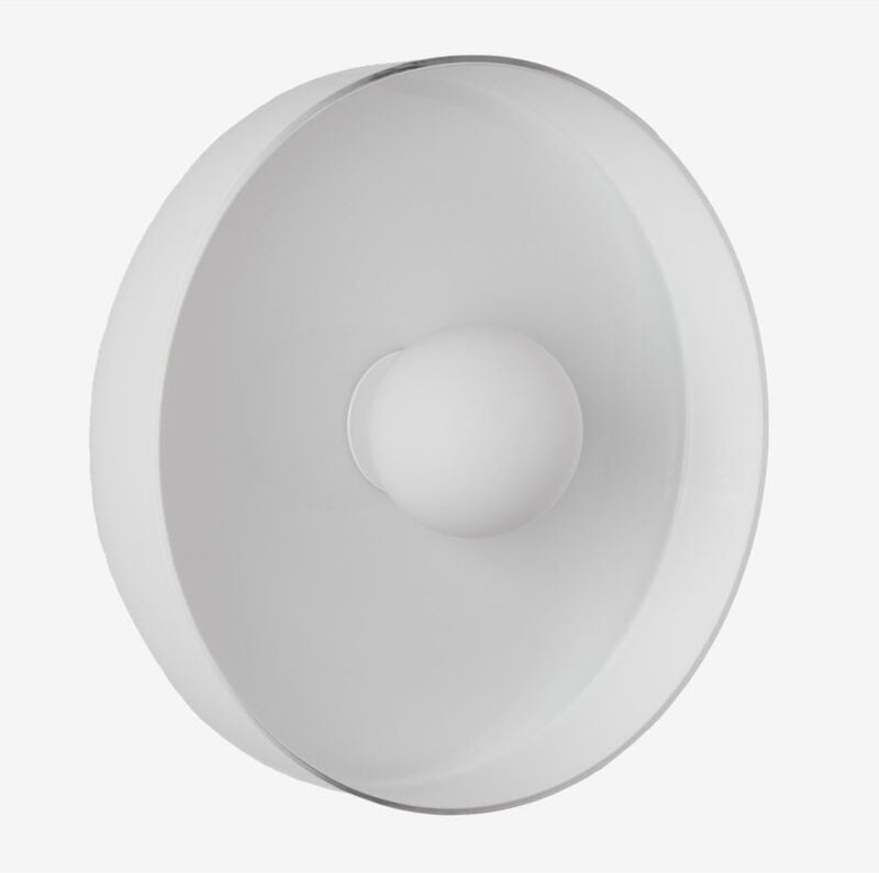 Sklum - Jaxal Wandleuchte Weiss Ø35 cm