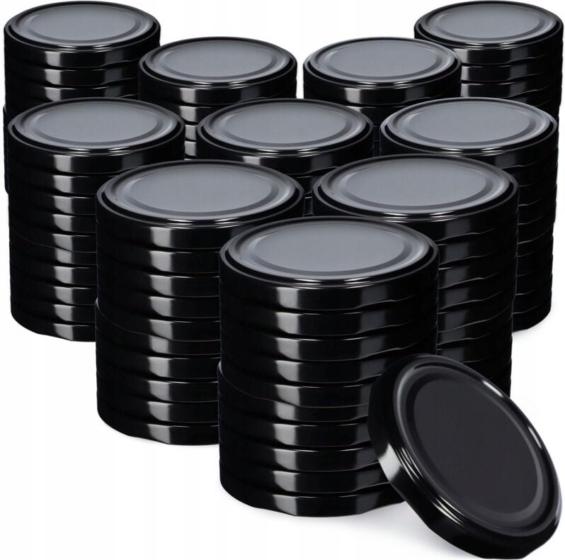 100x Verschlüsse, Deckel für Gläser, Fi 100 Verschlüsse, Verschlüsse für Gläser - Kadax