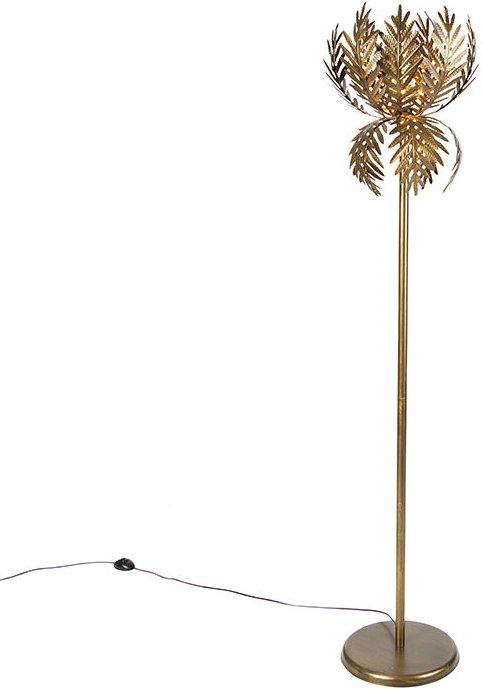 Vintage Stehlampe Gold - Botanica Simplo