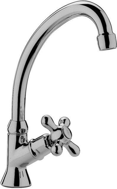 Iris IRV091CR Serie Einhebelmischer mit schwenkbarem Auslauf Verchromt - Messing - Paffoni