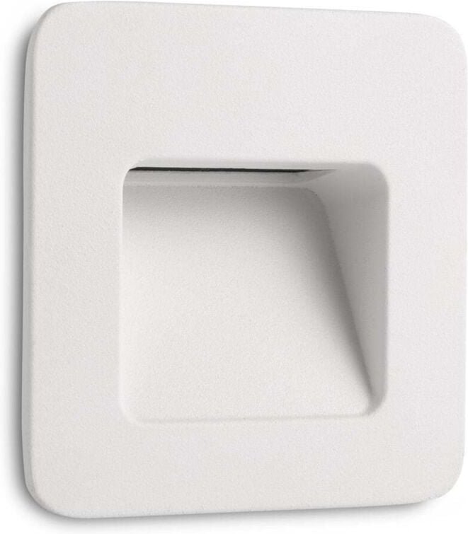 Nase Wandeinbauleuchte weiß matt faro 70395