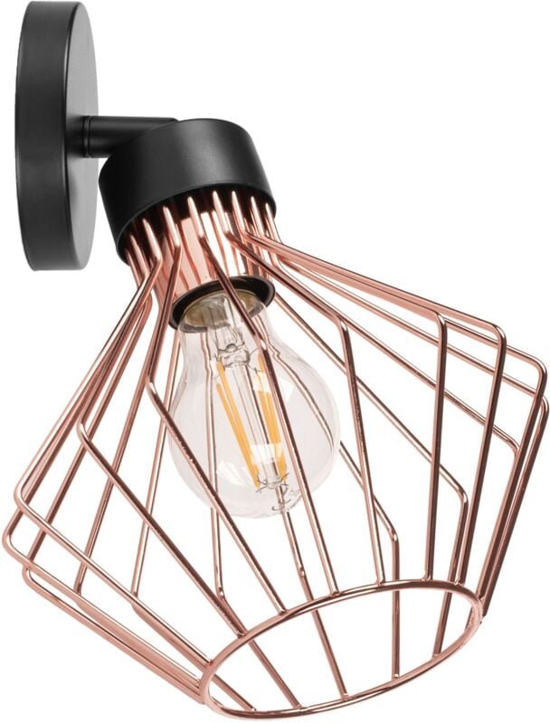 Wandlampe loft rose black APP534-1W