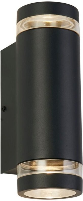 Searchlight Austin Outdoor Up Down Wandleuchte Grau