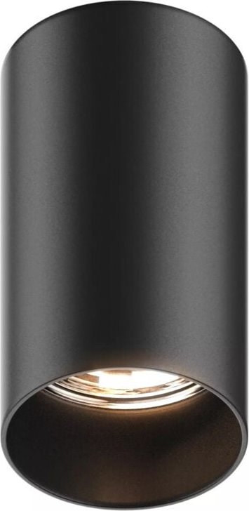 Deckenstrahler schwarze Öse 1xGU10 50W Tuba Zuma Line