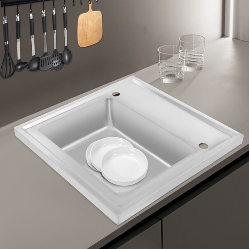 Granitspüle Küchenspüle 6060CM Einbauspüle Spülbecken Granit Siphon Spüle